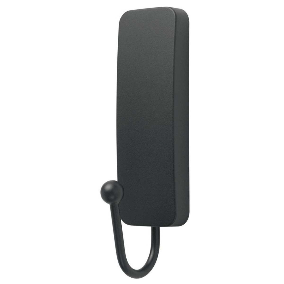 GEN - GANCHO ADHESIVO NEGRO MATE X1 COMMAND