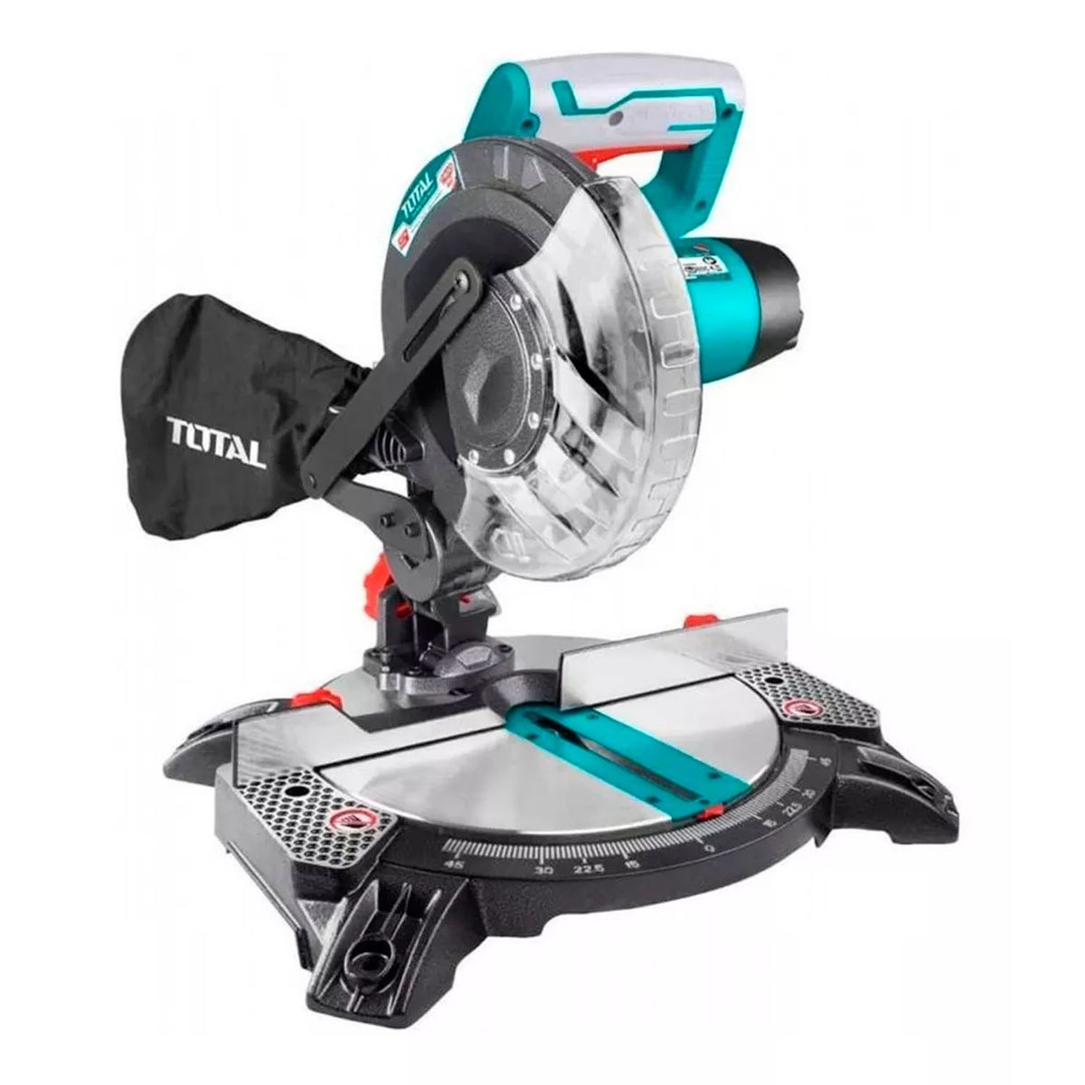 TOTAL TOOLS - Sierra Ingleteadora 1400w 210mm Total Ts42142101
