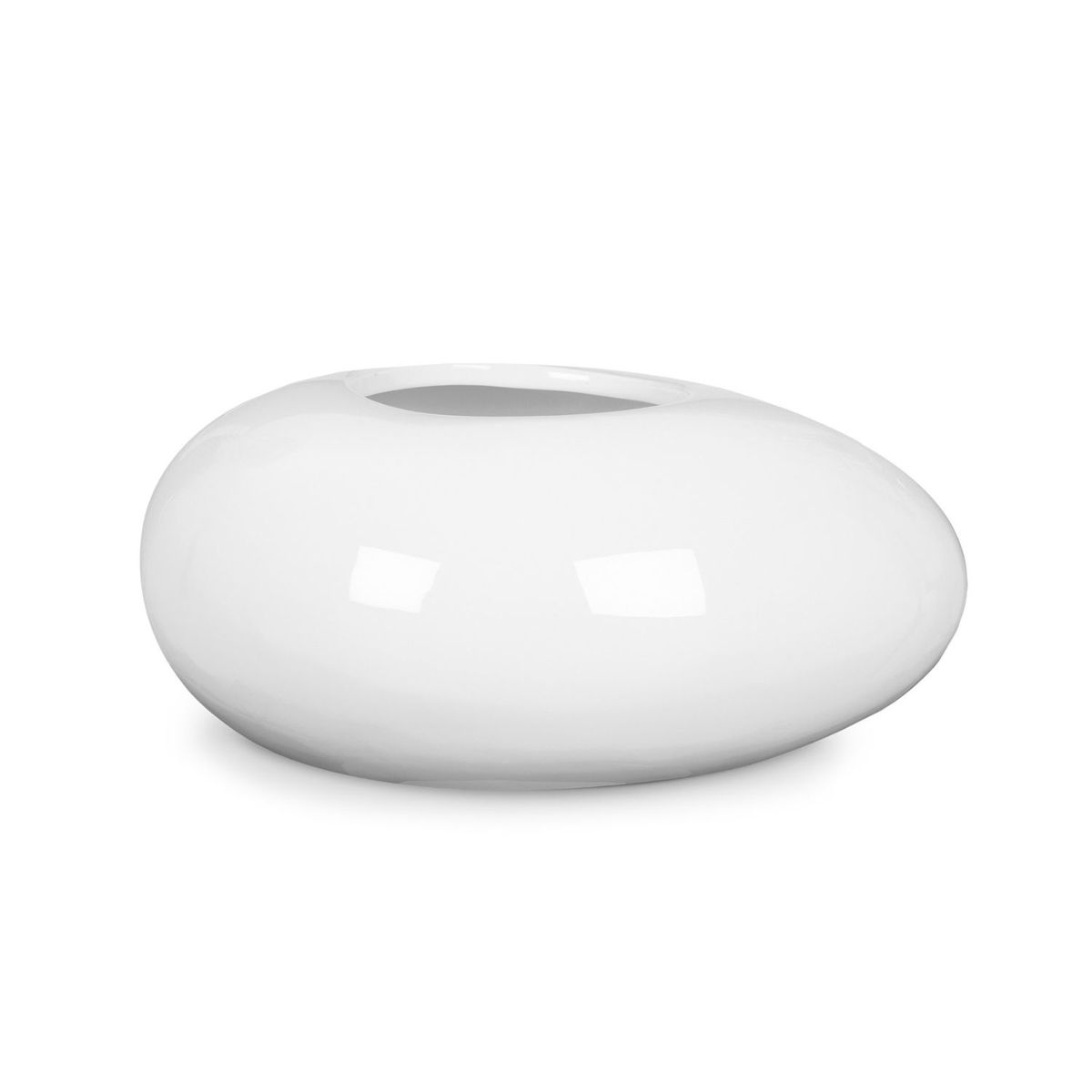 SCHEURICH - Macetero Cerámica Orquídea 29 cm Blanco