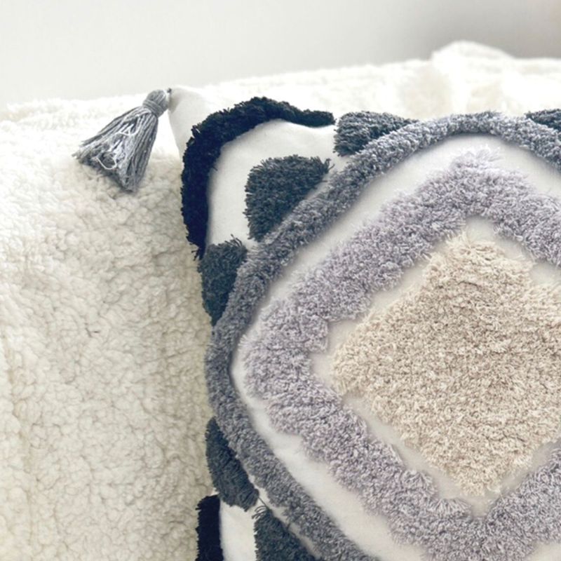 LOVE HOME DECO & LIVING - Funda Lino Azul Mandala
