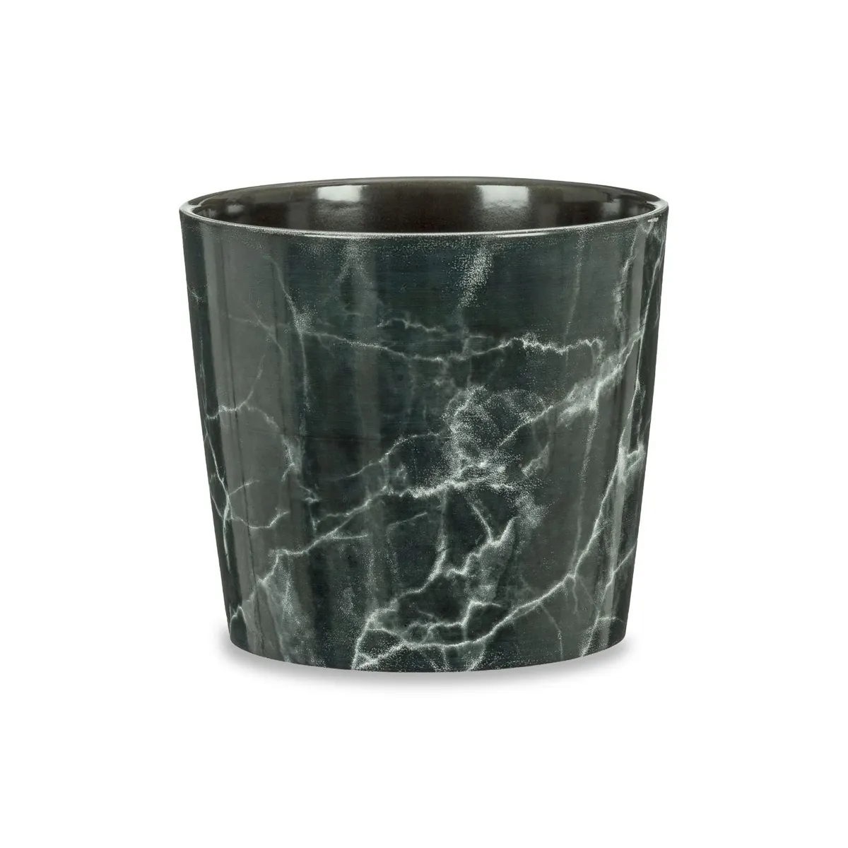 SCHEURICH - Macetero Cerámica 15 cm Diseño Mármol