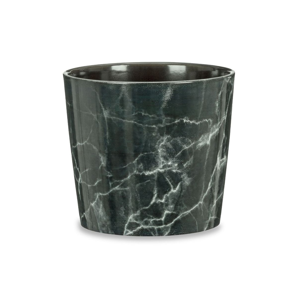 SCHEURICH - Macetero Cerámica 15 cm Diseño Mármol