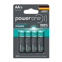 GEN - BLISTER PILAS ALCALINAS AA X 8 POWERONE