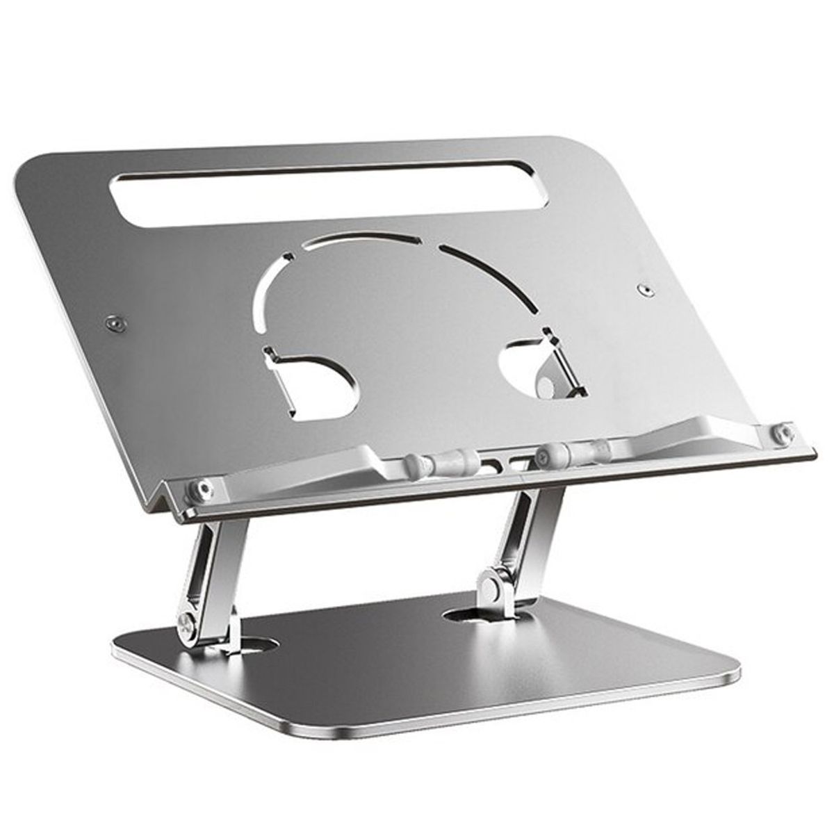 NEWO - Soporte libros lectura y notebook aluminio ajustable