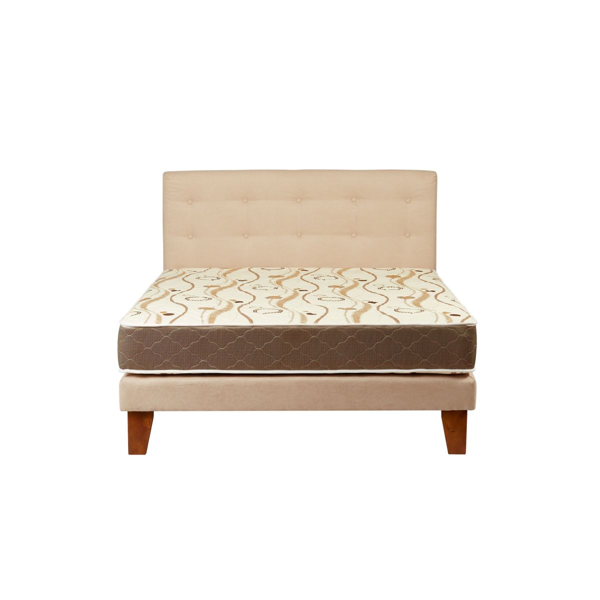 SPOMO - Eurobox T3500 Capitoné 2 Plazas BN Moka