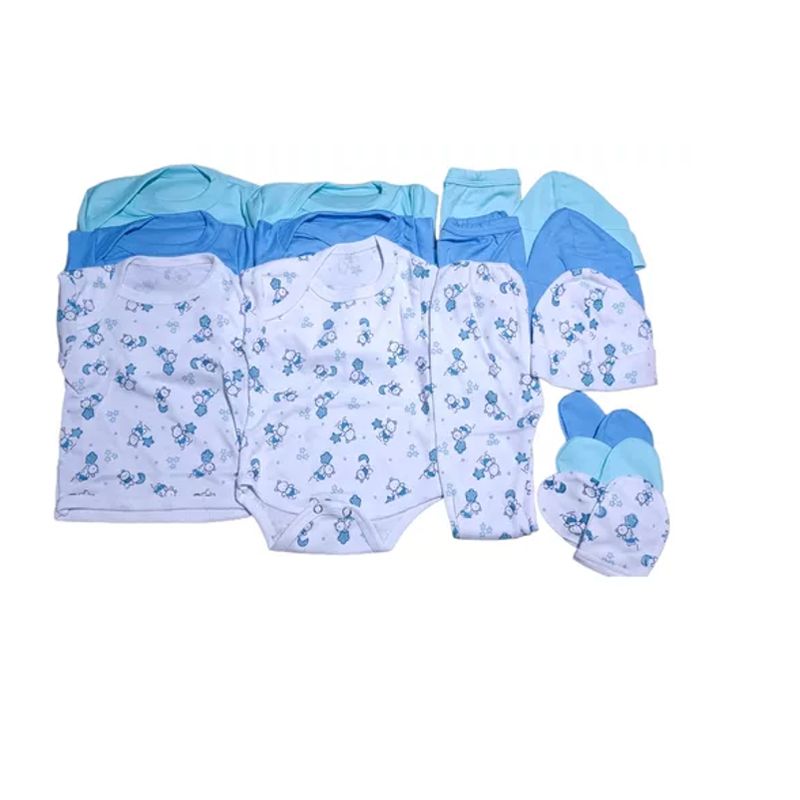 GENERICO - Ajuar pack  0 a 3  Meses Talla 1  Ropa Interior  tripack