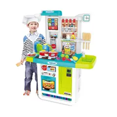 GENERICO - Cocina juguete didáctica 98 cm luz agua y sonido