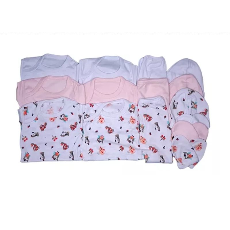 GENERICO - Ajuar pack  0 a 3  Meses Talla 1  Ropa Interior  tripack