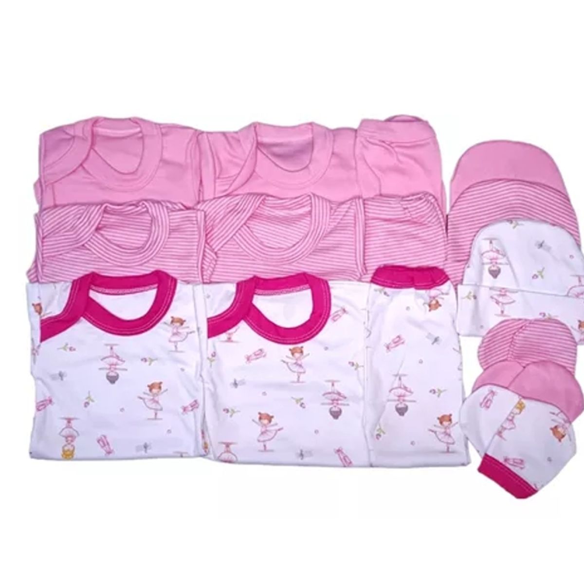 FASHION ANGELS - Ajuar pack  0 a 3  Meses Talla 1  Ropa Interior  tripack