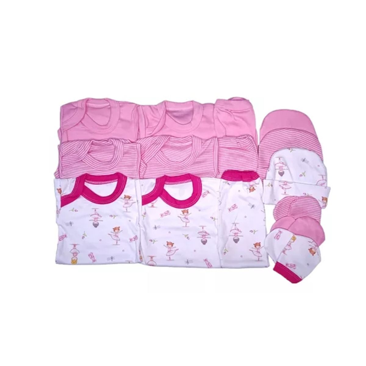 FASHION ANGELS - Ajuar pack  0 a 3  Meses Talla 1  Ropa Interior  tripack