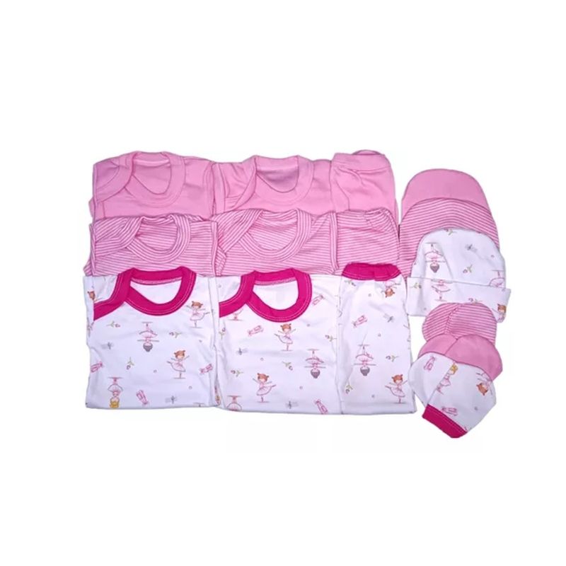GENERICO - Ajuar pack  0 a 3  Meses Talla 1  Ropa Interior  tripack