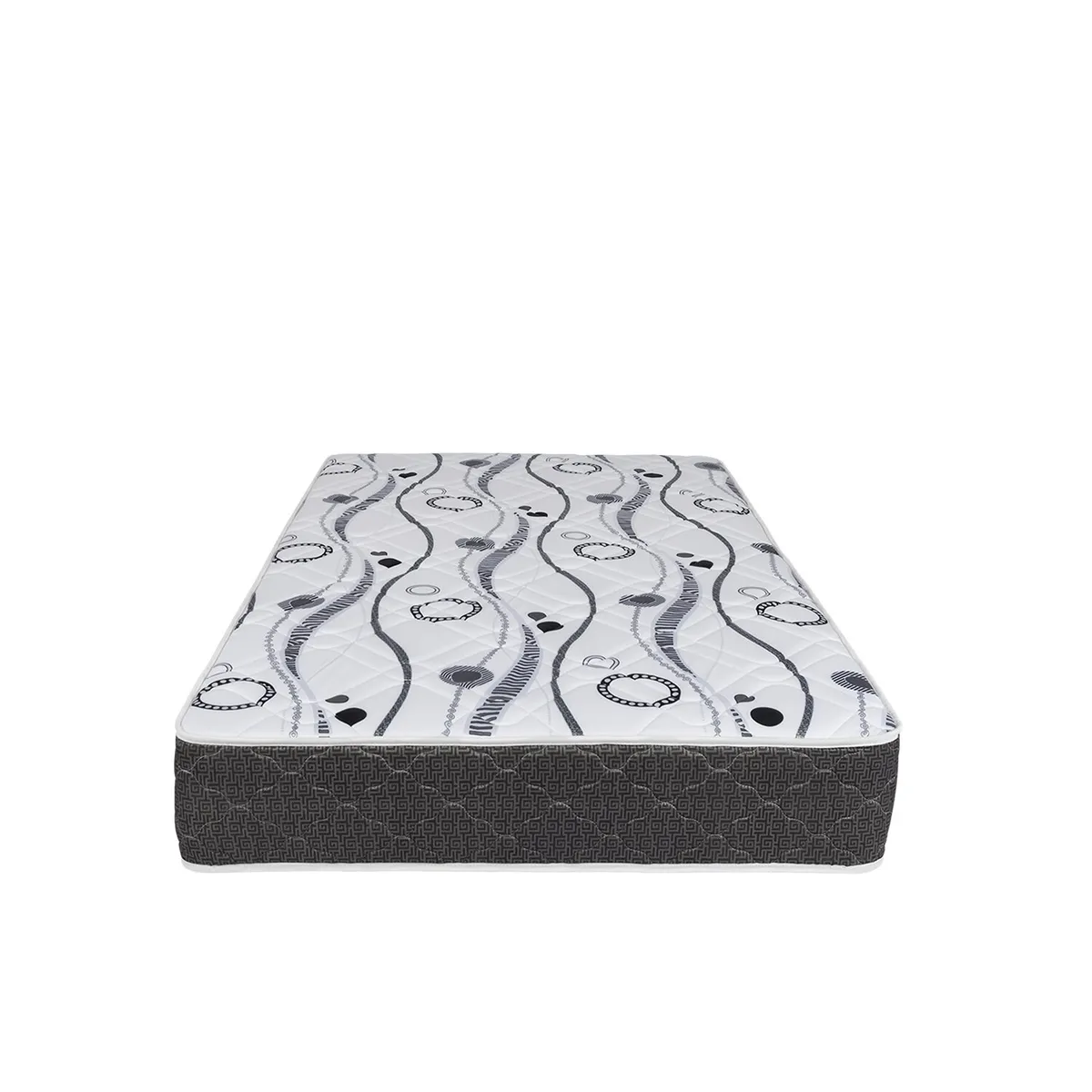 SPOMO - Colchón de Resortes T3500 1 Plaza 90x190 cms