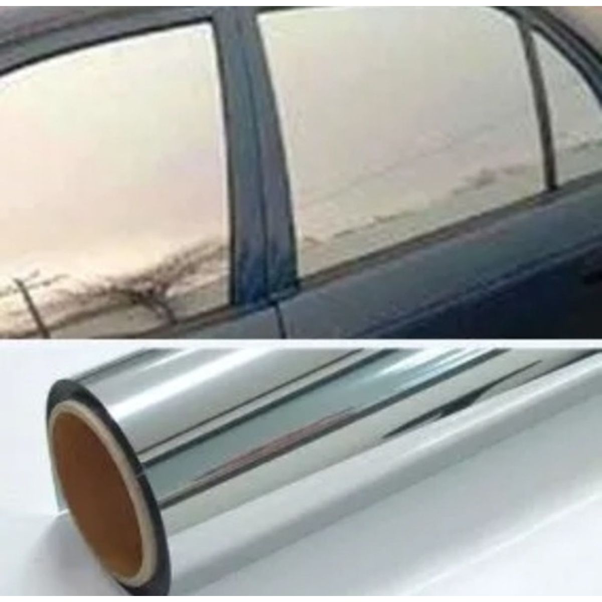 U BUY - Papel Rollo Polarizado Espejo 5% Casa Y Auto 70cm X 3 M