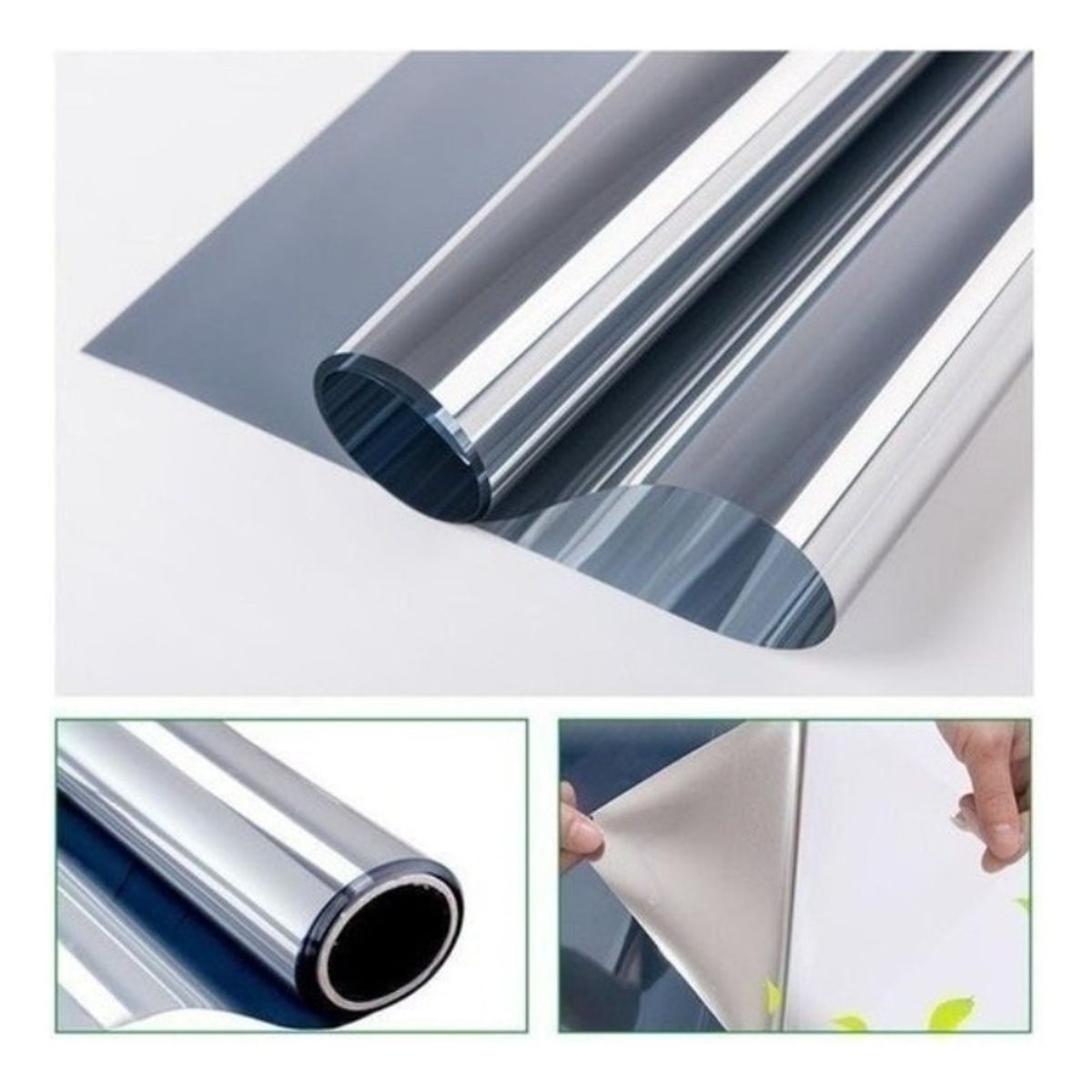 U BUY - Papel Rollo Polarizado Espejo 5% Casa Y Auto 70cm X 3 M