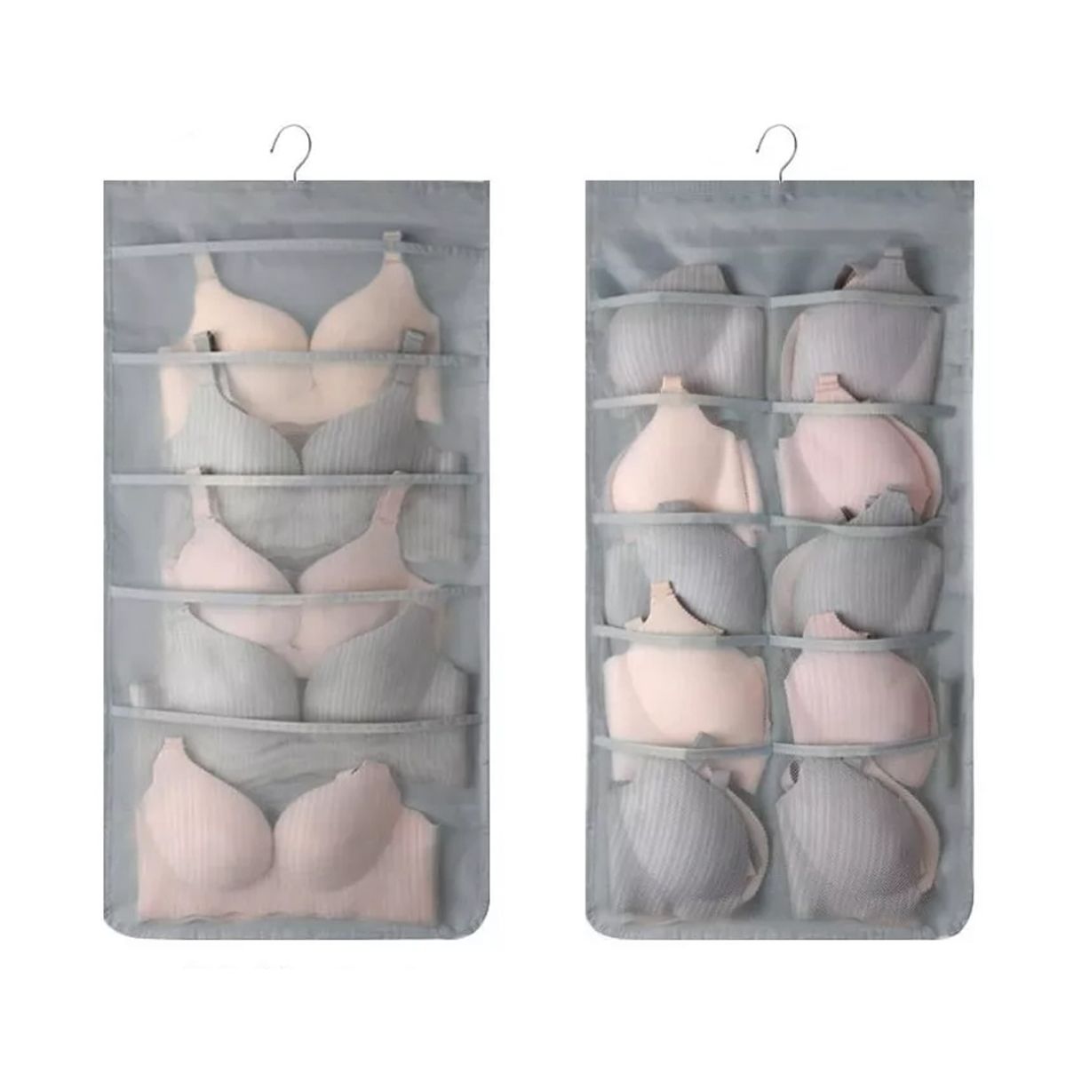 NEWTREE - Organizador de Ropa Intima y Accesorios para Closet Colgante de Tela