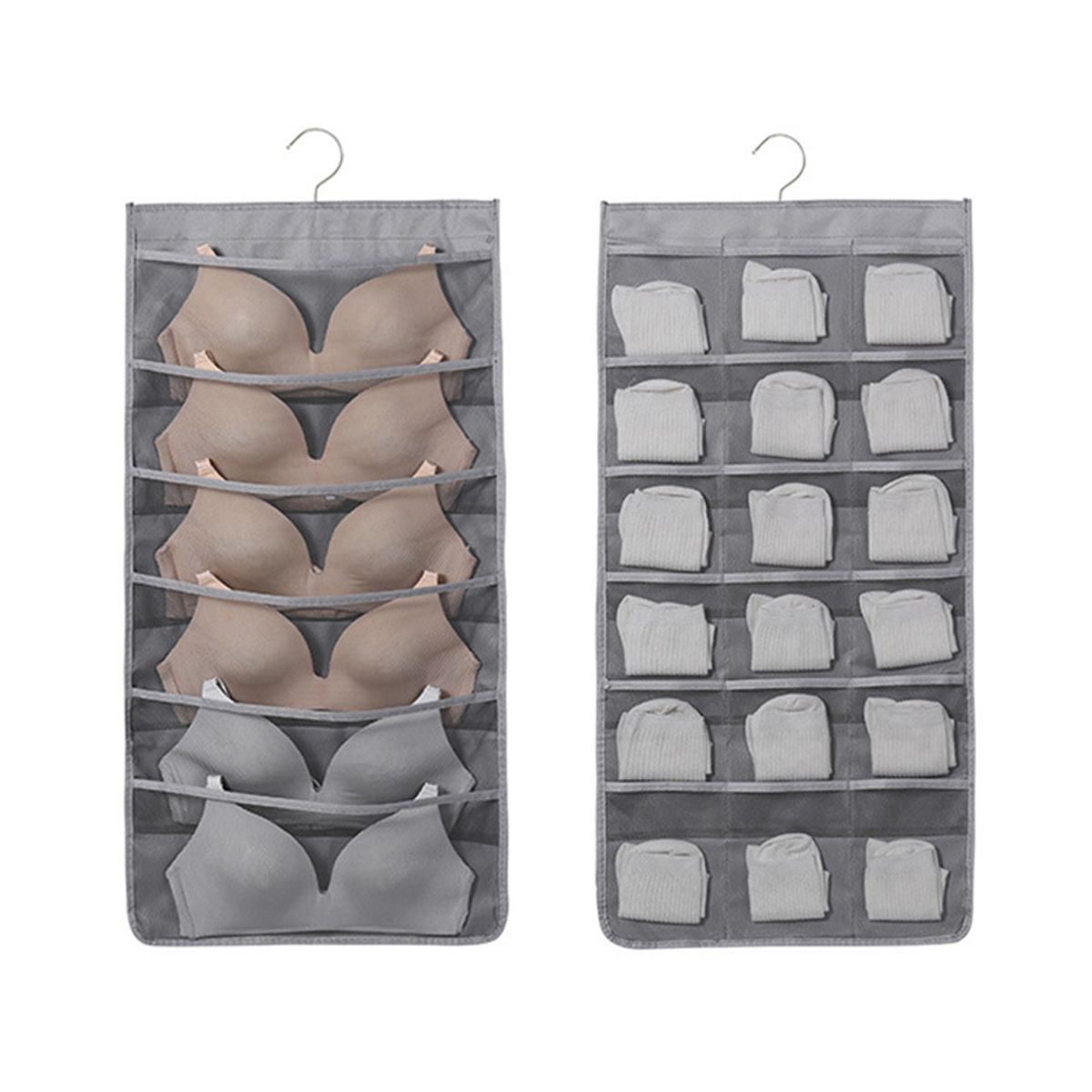 NEWTREE - Organizador de Ropa Colgante para Closet de Tela