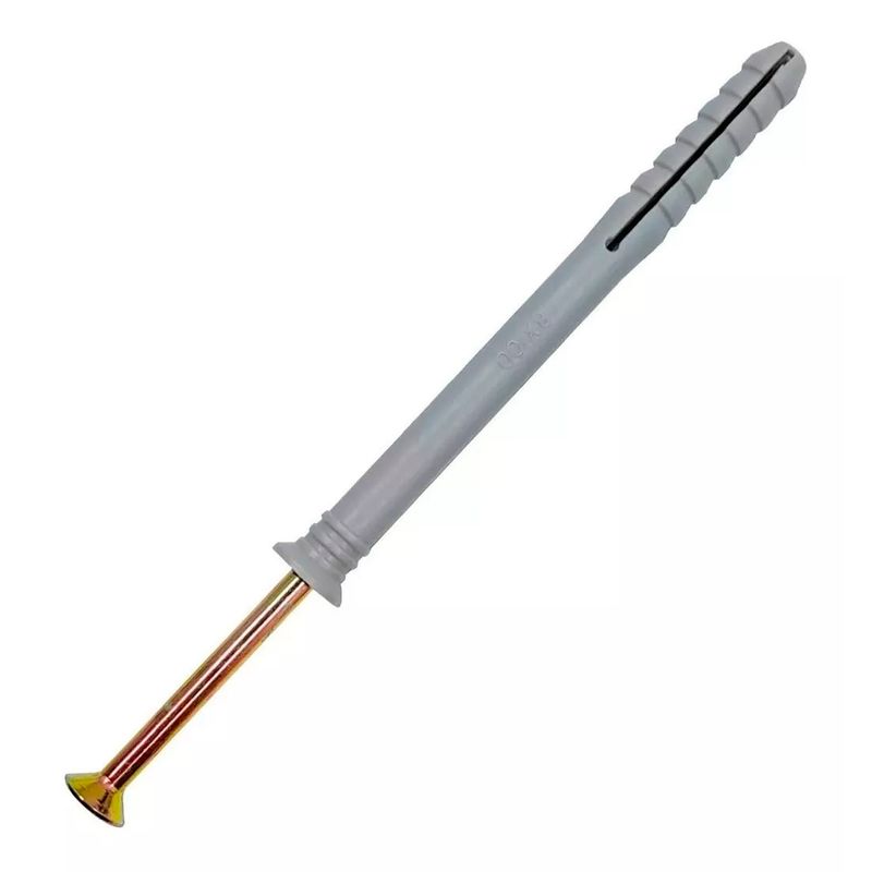 GENERICO - Tarugo Clavo - Tornillo Punta Cruz 8x100mm 100 Pcs Sl19028