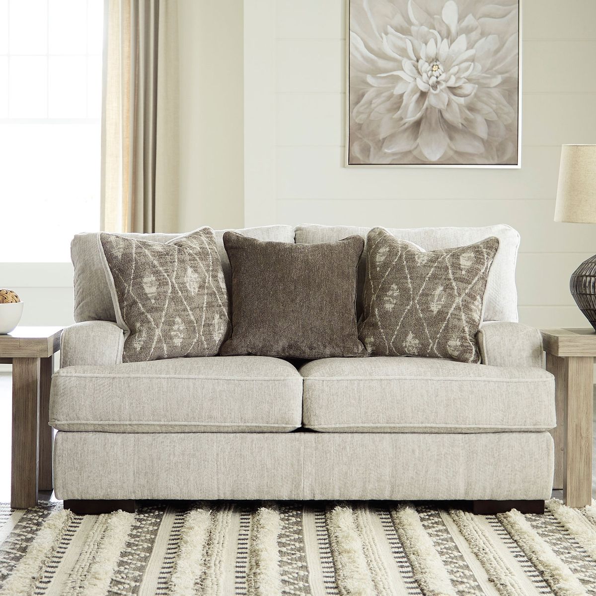 ASHLEY - Sofá 2 cuerpos Alesandra parchment