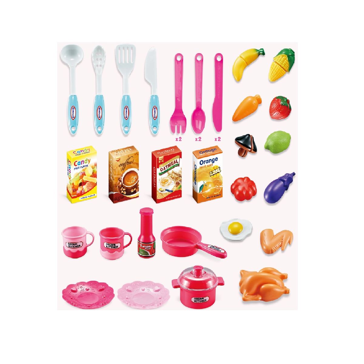 GENERICO - Cocina didáctica con luz y sonido 84 cm