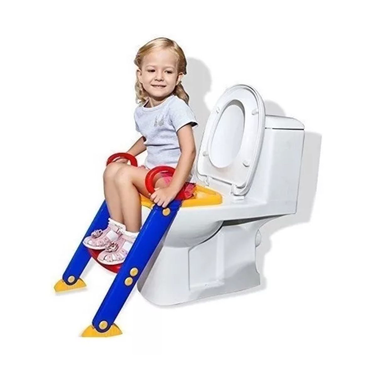 GENERICO - Adaptador Escalera Asiento Baño Para Niños Unisex