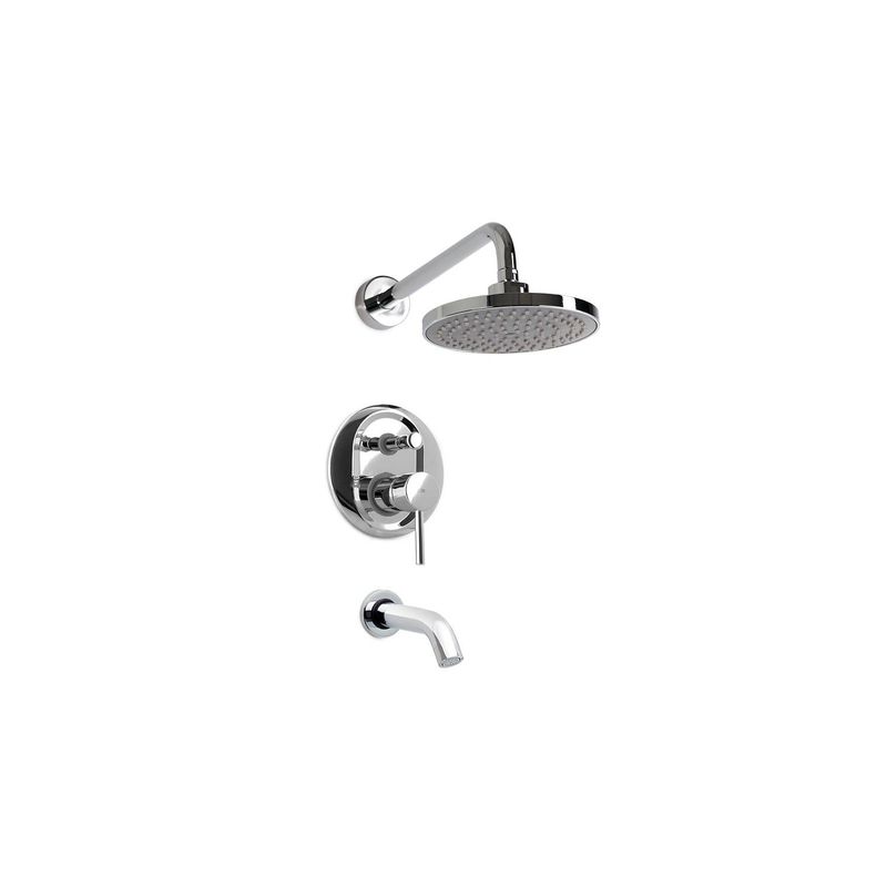 GENERICO - Box Ducha Llave de pared Monomando con transferencia