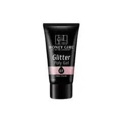 GENERICO - Polygel Uñas Acrigel Efecto Glitter Honeygirl 30 Ml Manicure