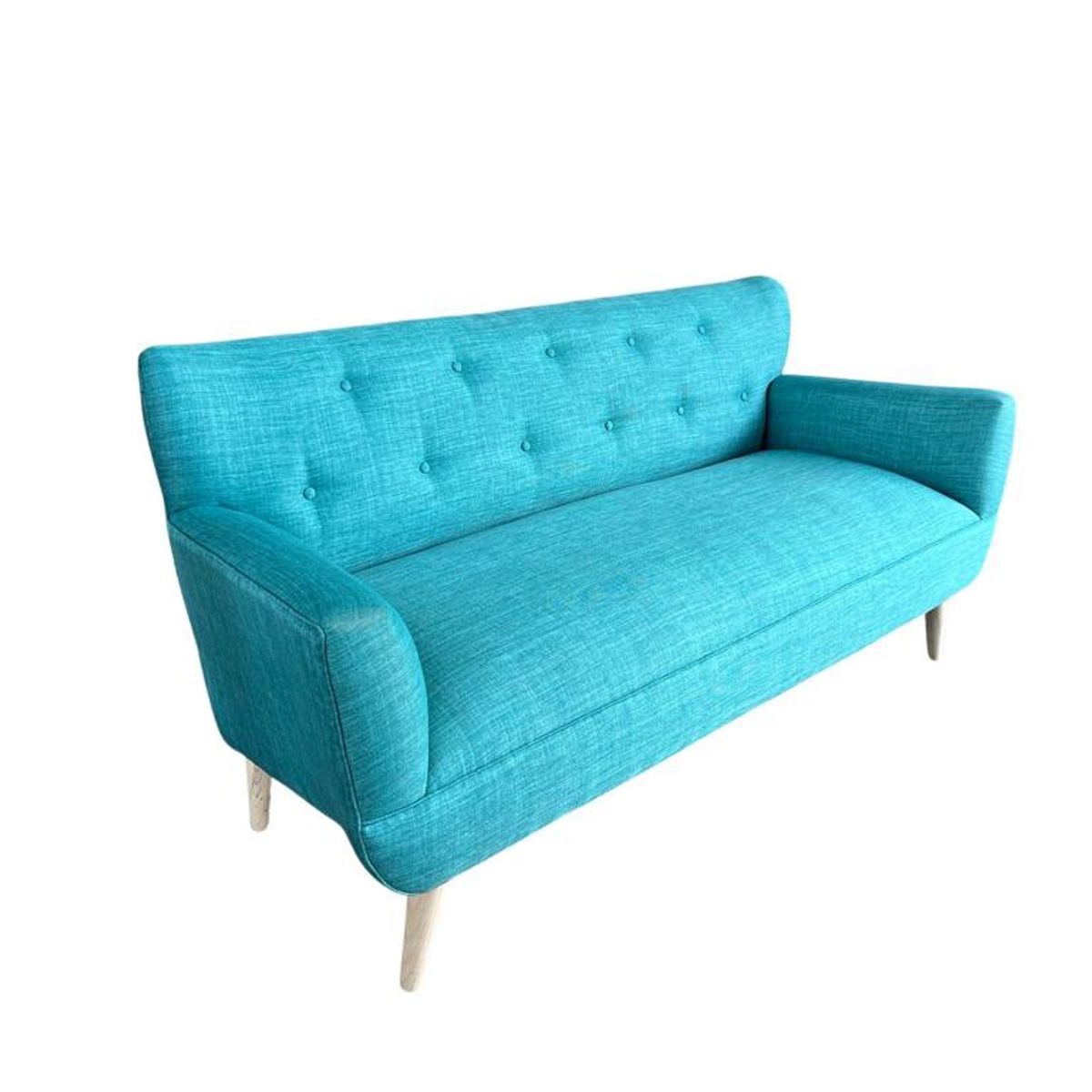 GENERICO - Sofá de 3 cuerpos modelo sónico tapiz Lino de 1,80 x 75 x 85 cm