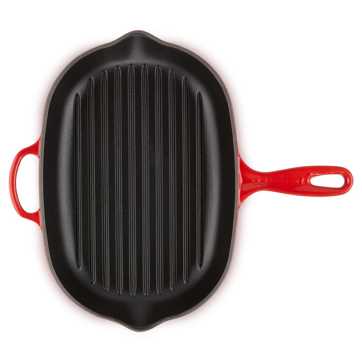 LE CREUSET - Skillet Grill Ovalada 32Cm Cereza