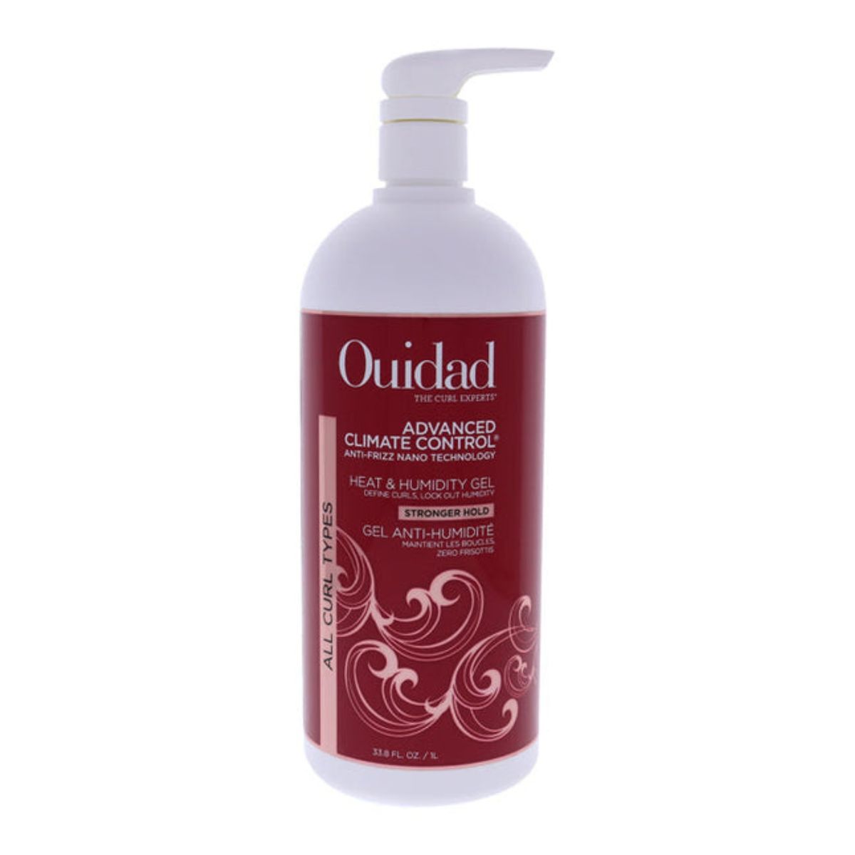 OUIDAD - Ouidad Gel Define Rizos Extra Fuerte Formato Grande 1 Litro OUIDAD