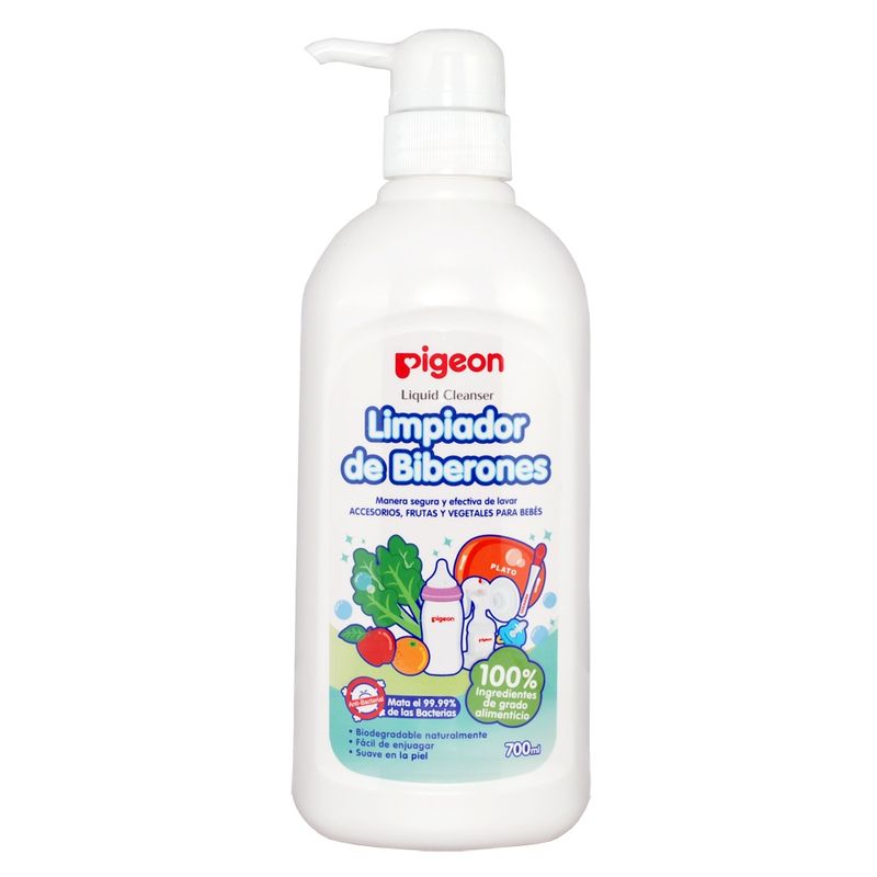 PIGEON - Limpiador de Mamaderas con Dosificador PIGEON 700ml