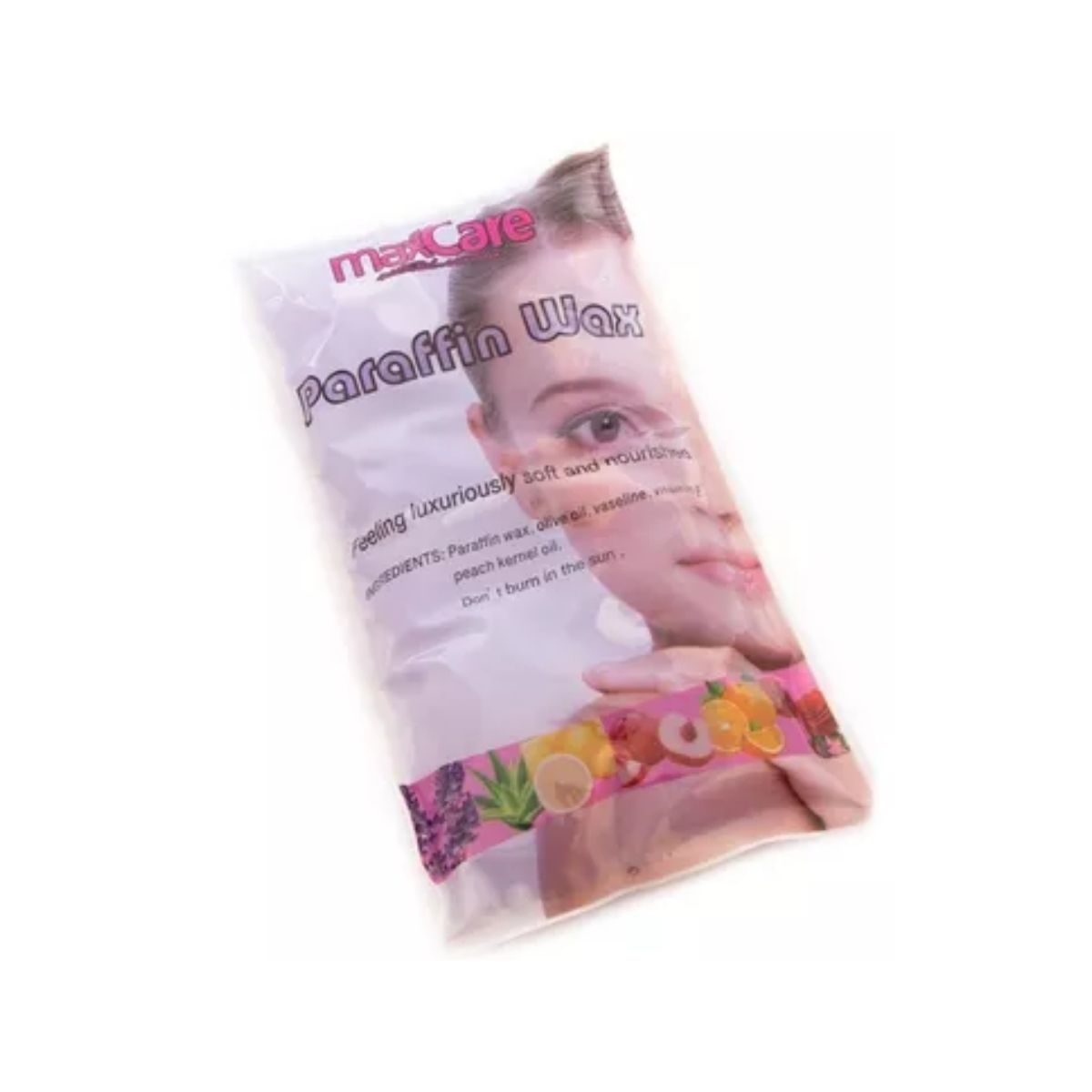 GENERICO - Set X5 Cera Parafina Manos Pies Rosa Maxcare Parafinero 450g Gms