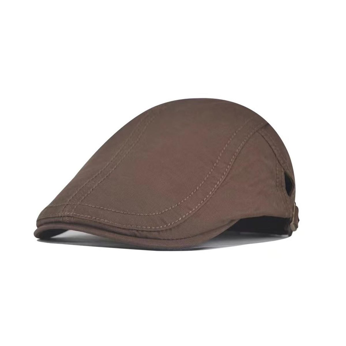 MOBII - Boina estilo Español. Color Cafe. 100% Algodon