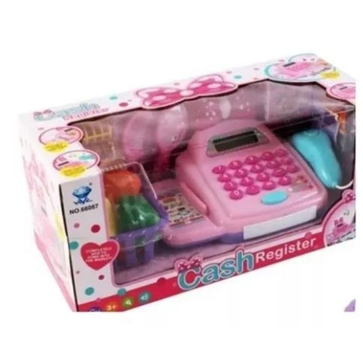 GENERICO - Caja Registradora Juguete Para Niñas Con Accesorios Y Sonido