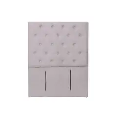 LATAM HOME - RESPALDO FLORENCIA LINO GRIS CLARO 1 PZA