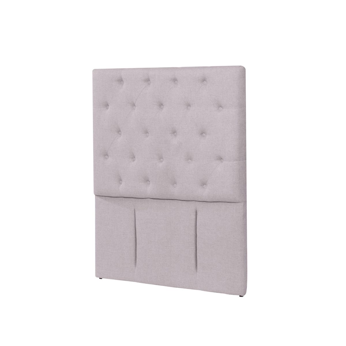 LATAM HOME - RESPALDO FLORENCIA LINO GRIS CLARO 1 PZA