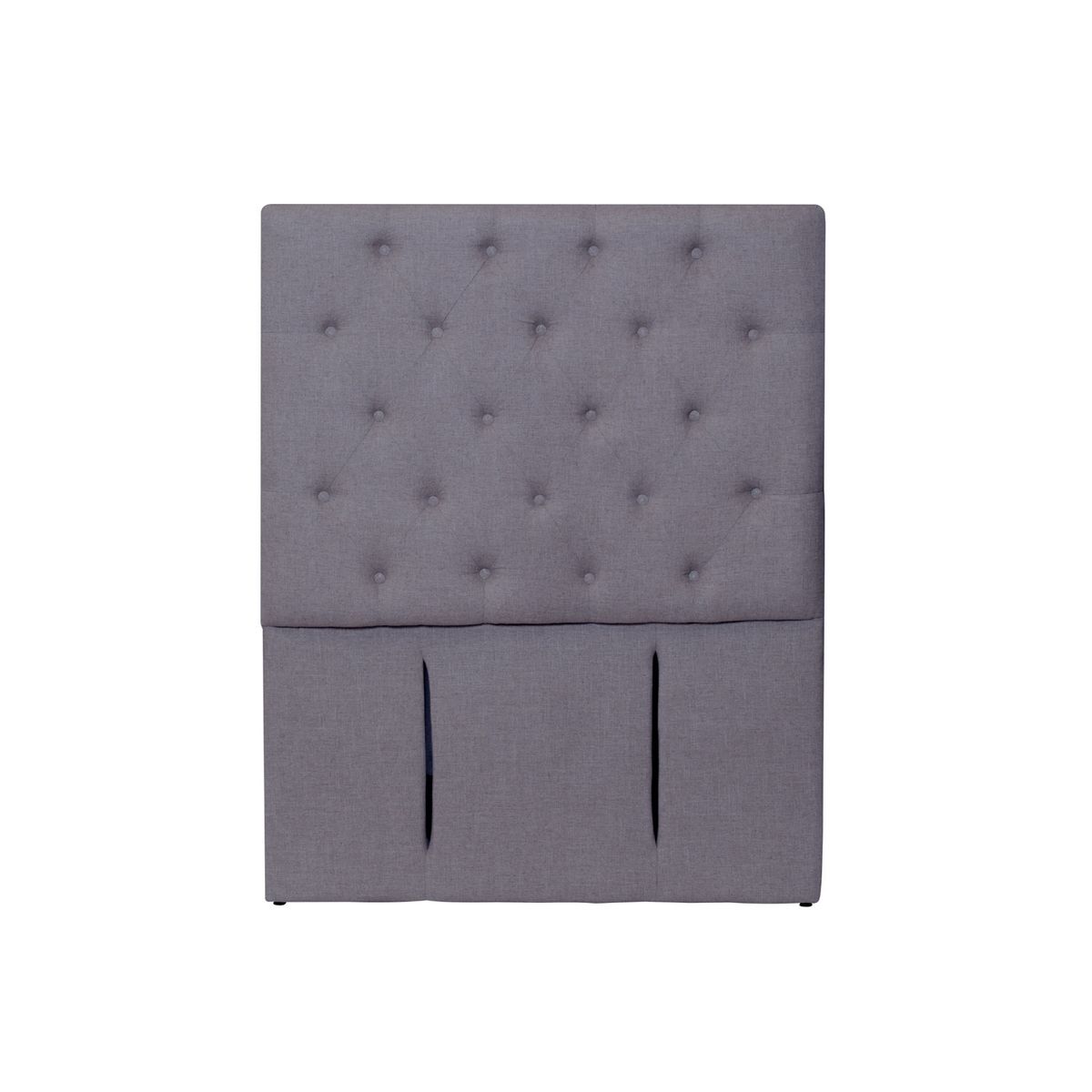 LATAM HOME - RESPALDO FLORENCIA LINO GRIS OSCURO 1 PZA