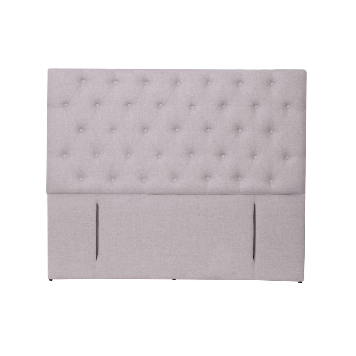 LATAM HOME - RESPALDO FLORENCIA LINO GRIS CLARO 2 PZA