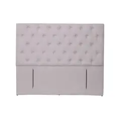 LATAM HOME - RESPALDO FLORENCIA LINO GRIS CLARO 2 PZA