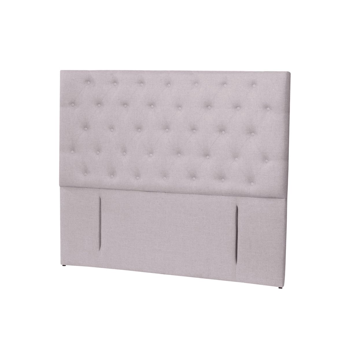 LATAM HOME - RESPALDO FLORENCIA LINO GRIS CLARO 2 PZA