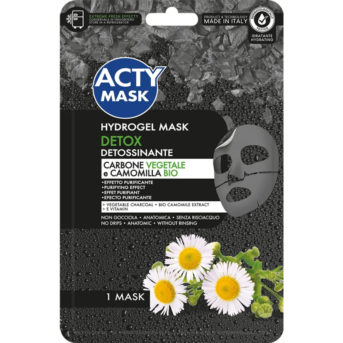 ACTY MASK - Máscara Détox Carbón Vegetal y Manzanilla