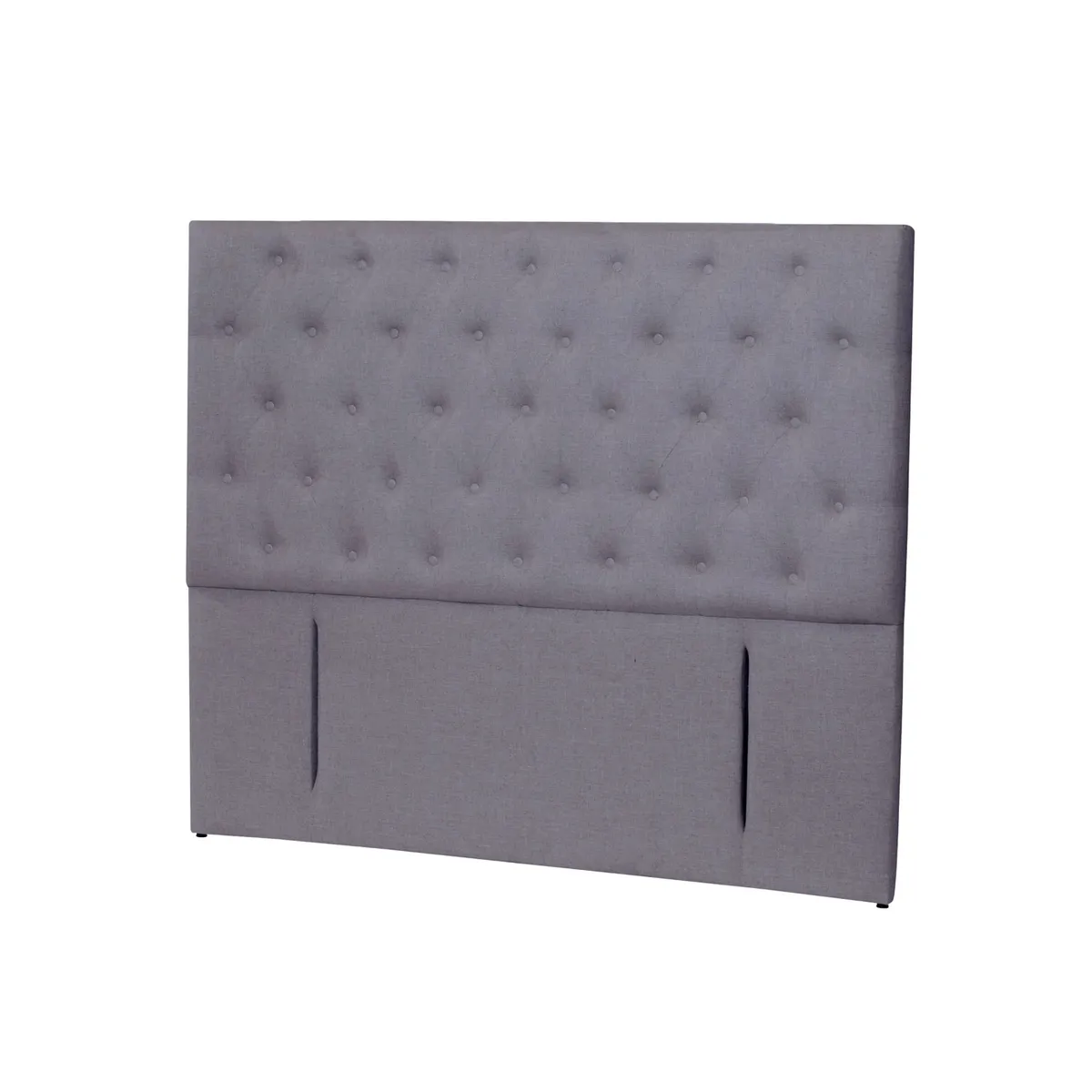 LATAM HOME - RESPALDO FLORENCIA LINO GRIS OSCURO KING
