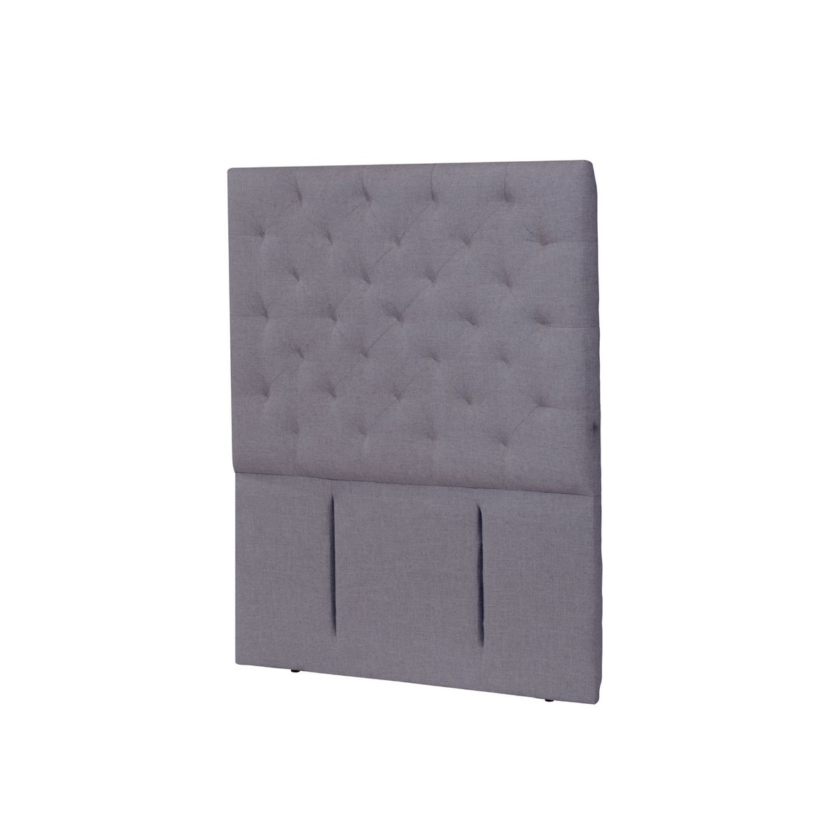 LATAM HOME - RESPALDO BRESCIA LINO GRIS OSCURO 1 1/2 PZA