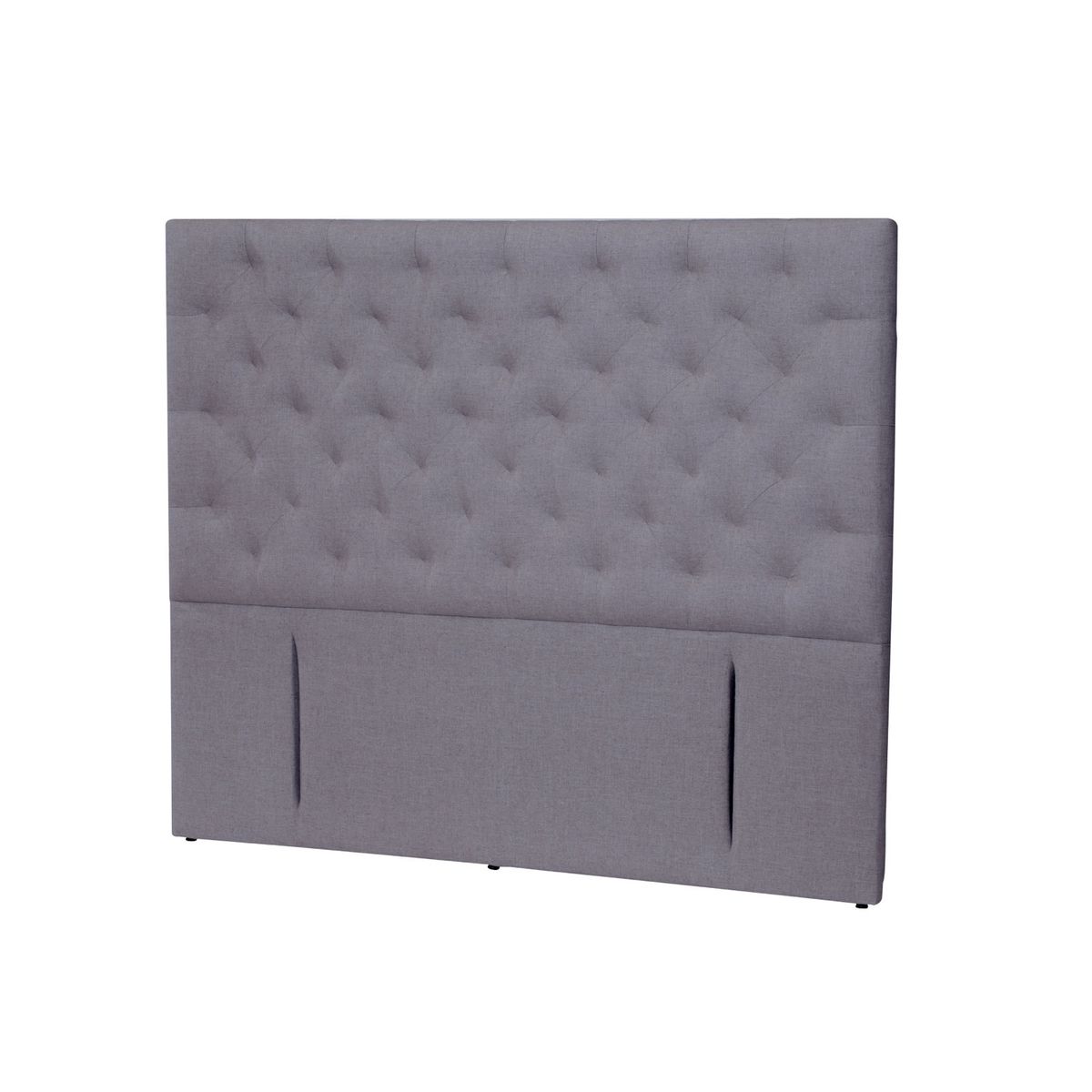 LATAM HOME - RESPALDO BRESCIA LINO GRIS OSCURO 2 PZA