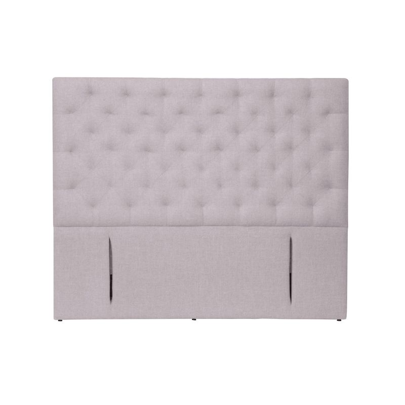 LATAM HOME - RESPALDO BRESCIA LINO GRIS CLARO KING