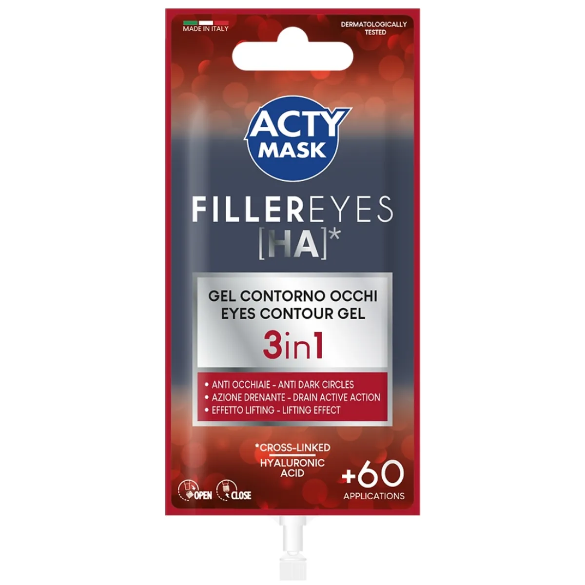 ACTY MASK - Gel Contorno de Ojos con Ácido Hialurónico Reticulado