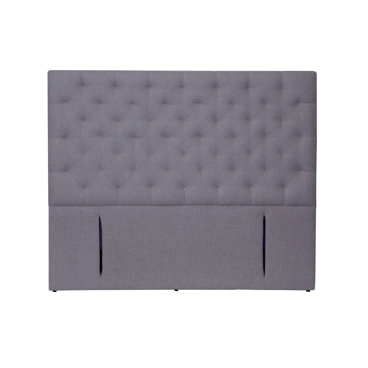 LATAM HOME - RESPALDO BRESCIA LINO GRIS OSCURO KING