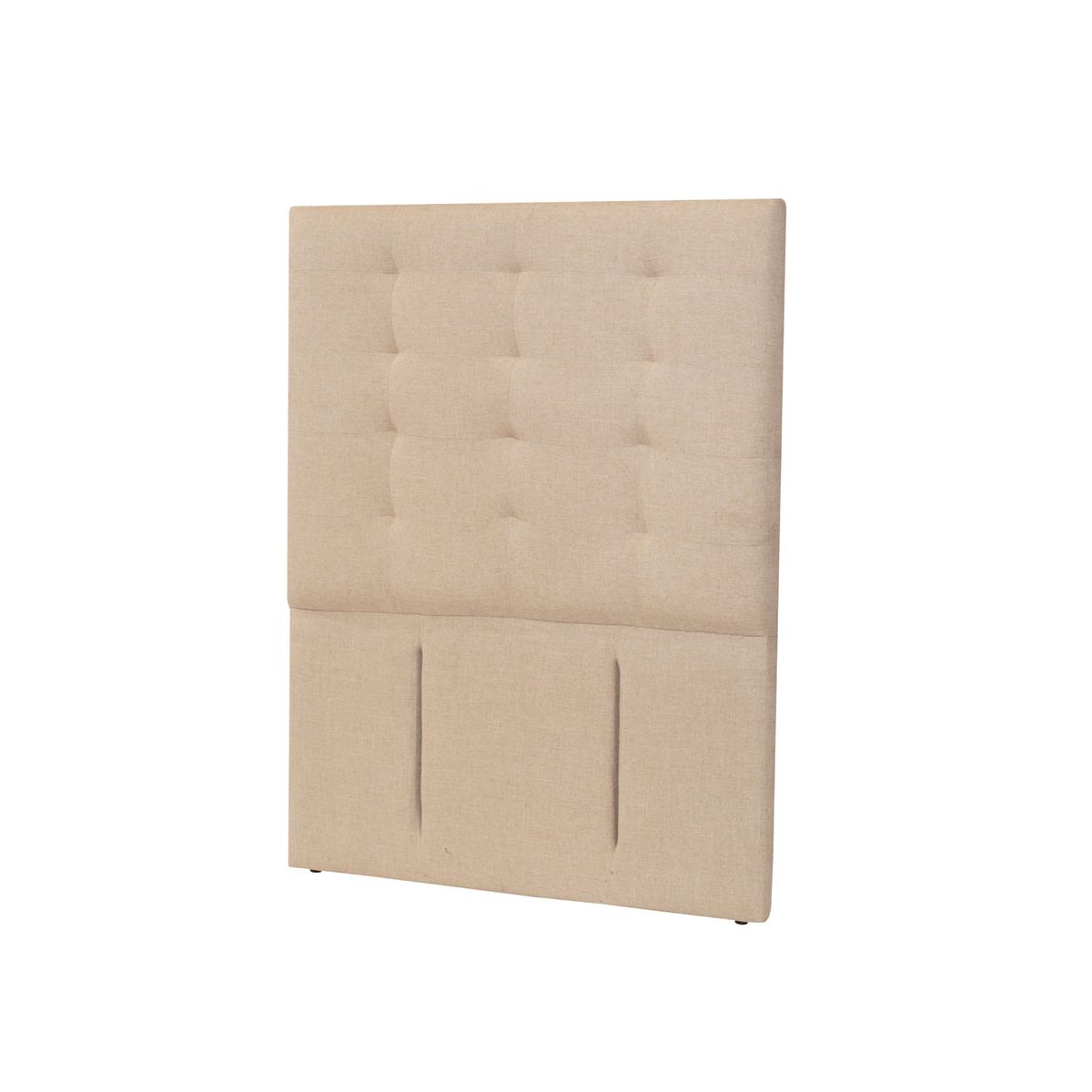 LATAM HOME - Respaldo Latam Home Napoles 1 Plaza, Beige, Lino