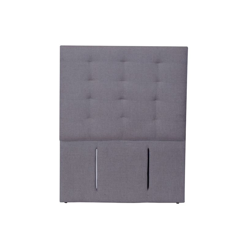 LATAM HOME - RESPALDO NAPOLES LINO GRIS OSCURO 1 PZA