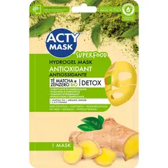 ACTY MASK - Máscara Hidrogel Te Matcha y Jengibre