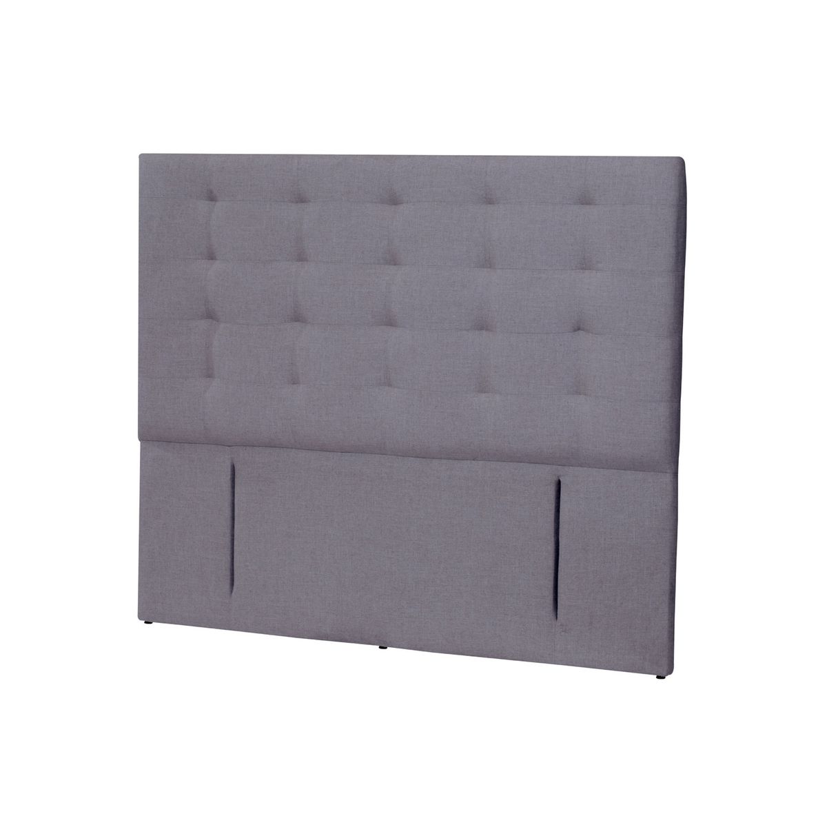 LATAM HOME - RESPALDO NAPOLES LINO GRIS OSCURO 2 PZA